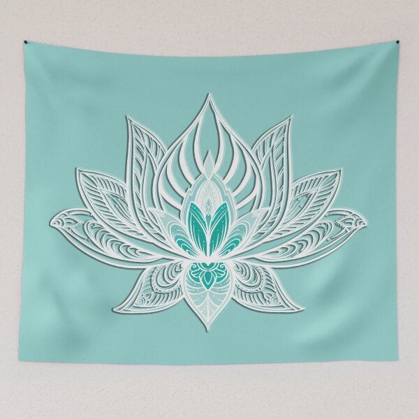 Item preview, Green Lotus Flower designed and sold by squishyrainbow.