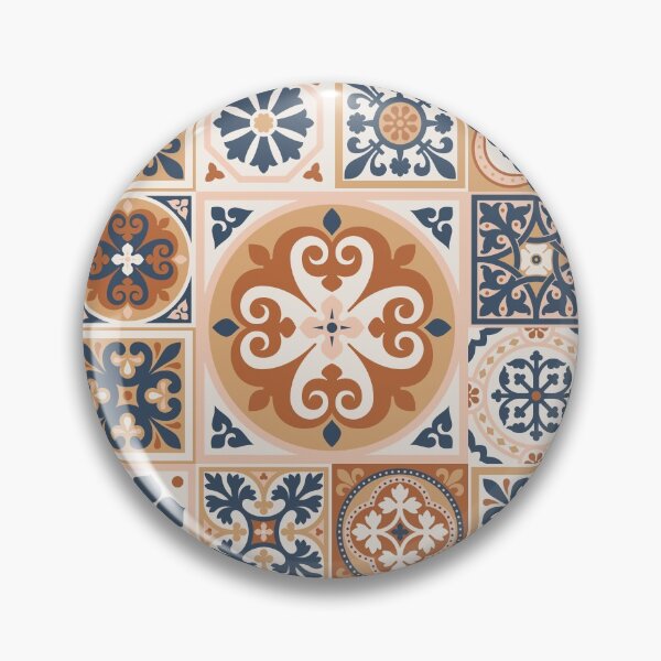 Item preview, MEDITERRANEAN TERRACOTTA 21, patchwork style designed and sold by Slanapotam.
