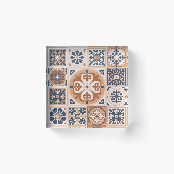Item preview, MEDITERRANEAN TERRACOTTA 21, patchwork style designed and sold by Slanapotam.