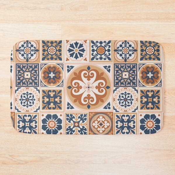 Item preview, MEDITERRANEAN TERRACOTTA 21, patchwork style designed and sold by Slanapotam.