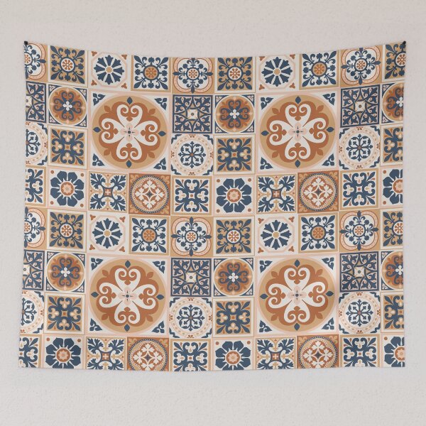 Item preview, MEDITERRANEAN TERRACOTTA 21, patchwork style designed and sold by Slanapotam.