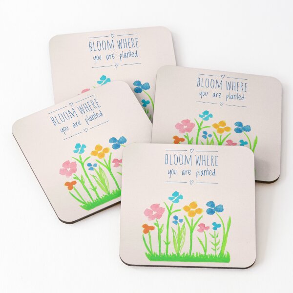 Item preview, Florece donde estes plantado designed and sold by With Faith And Joy.