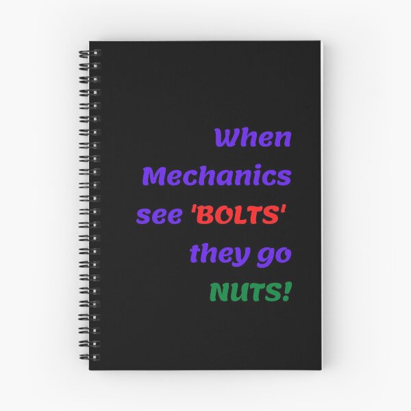 Item preview, Some mechanics go nuts designed and sold by Blertz.