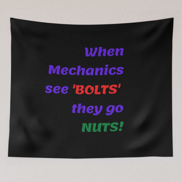 Item preview, Some mechanics go nuts designed and sold by Blertz.