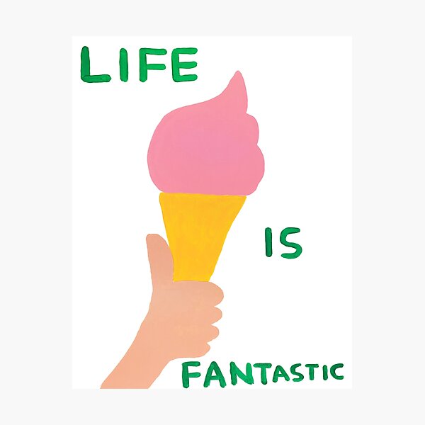Life is Fantastic Photographic Print