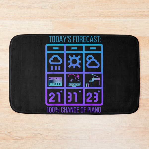 Item preview, Piano Forecast Design Piano Gift T-Shirt designed and sold by Lukifo-Driven.