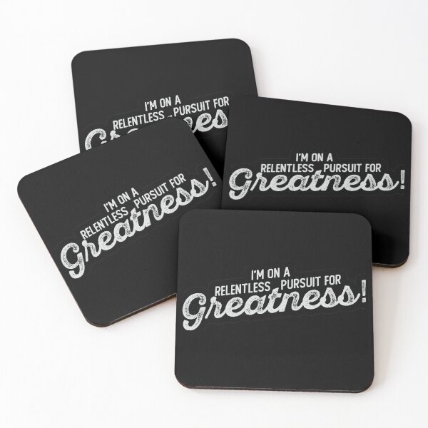Item preview, Relentless Pursuit For Greatness designed and sold by WolfSpiritCo.