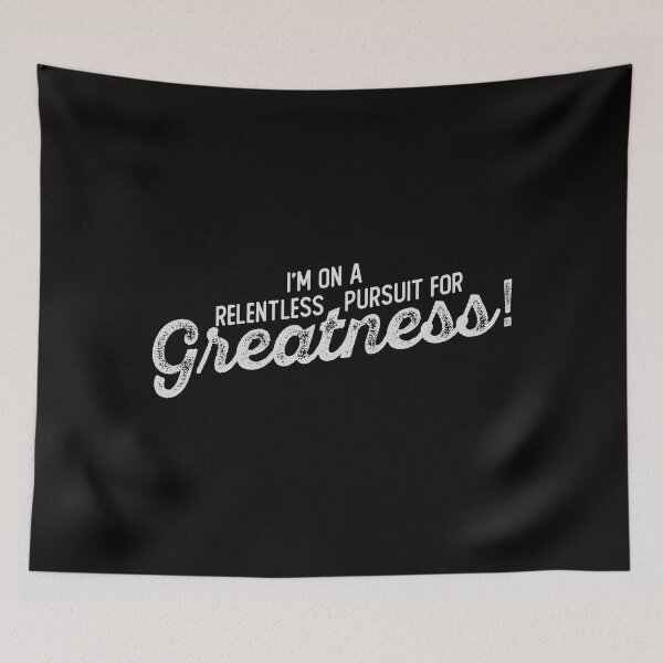 Item preview, Relentless Pursuit For Greatness designed and sold by WolfSpiritCo.
