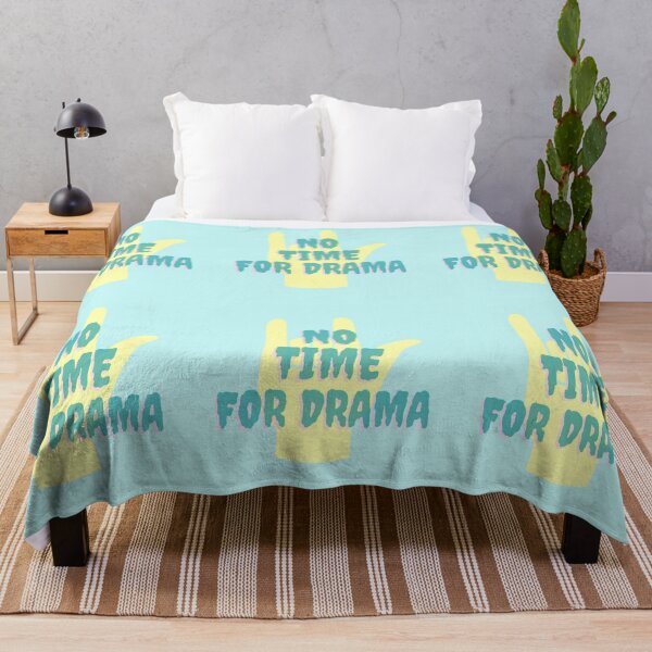 Item preview, No Time For Drama Retro Style designed and sold by EveBurbul.
