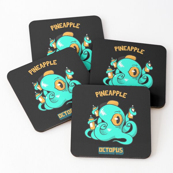 Item preview, Pineapple Octopus designed and sold by greenchimp.