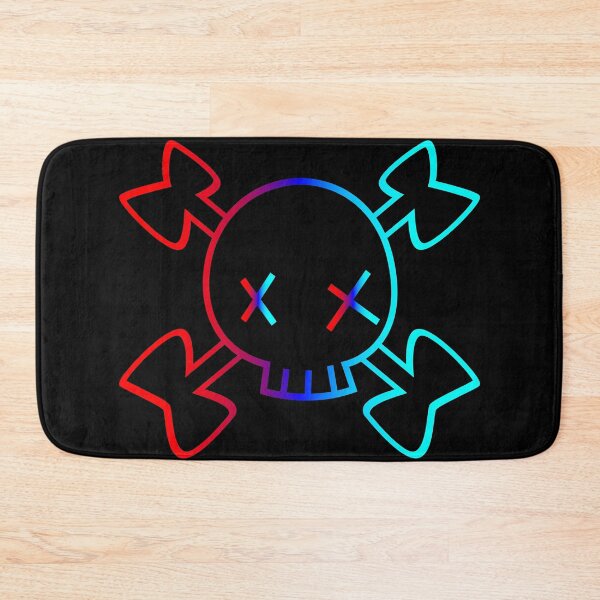 Item preview, BLUE AND RED DRAWING SKULL 17 designed and sold by diego75bcn.