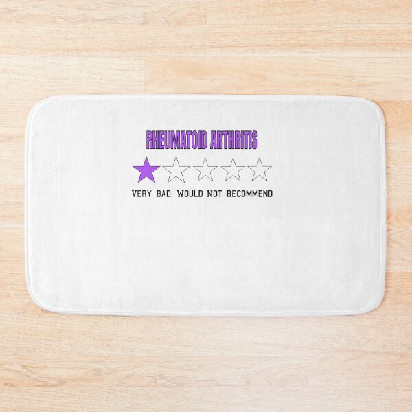 Item preview, Rheumatoid Arthritis Very Bad Would Not Recommend One Star Rating designed and sold by NadzeyaD.