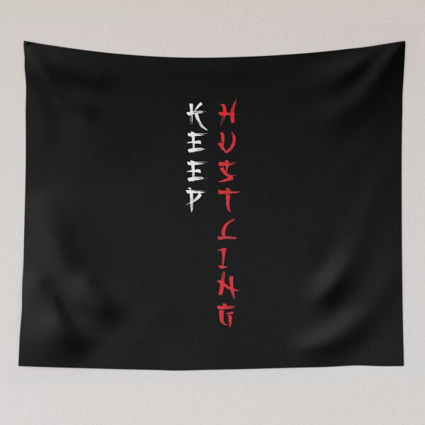 Item preview, KEEP HUSTLING designed and sold by WolfSpiritCo.