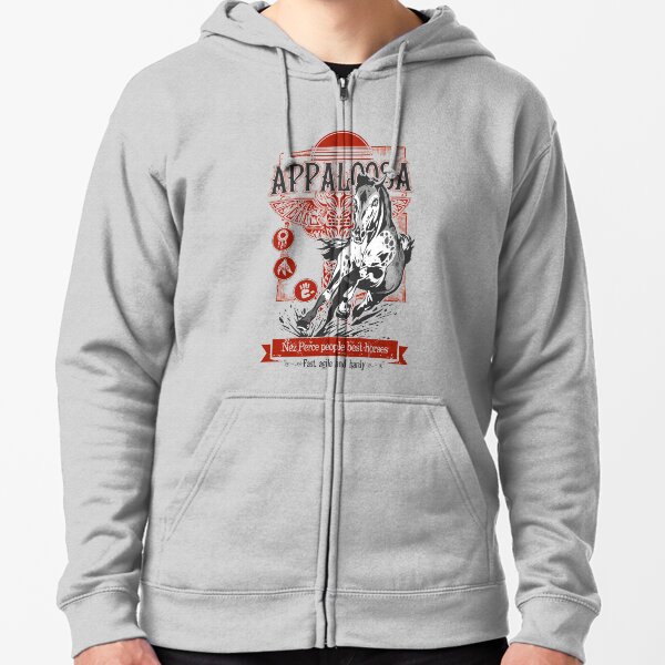 Appaloosa Zipped Hoodie