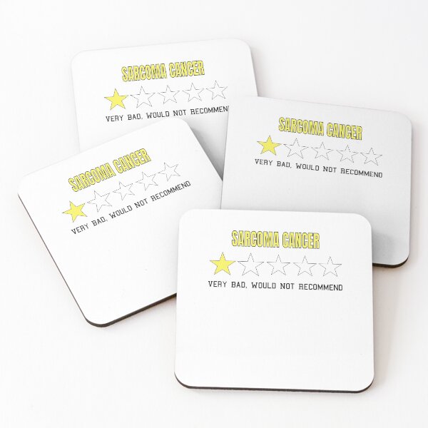 Item preview, Sarcoma Cancer Very Bad Would Not Recommend One Star Rating designed and sold by NadzeyaD.