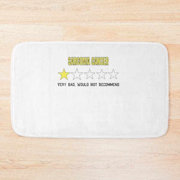 Item preview, Sarcoma Cancer Very Bad Would Not Recommend One Star Rating designed and sold by NadzeyaD.