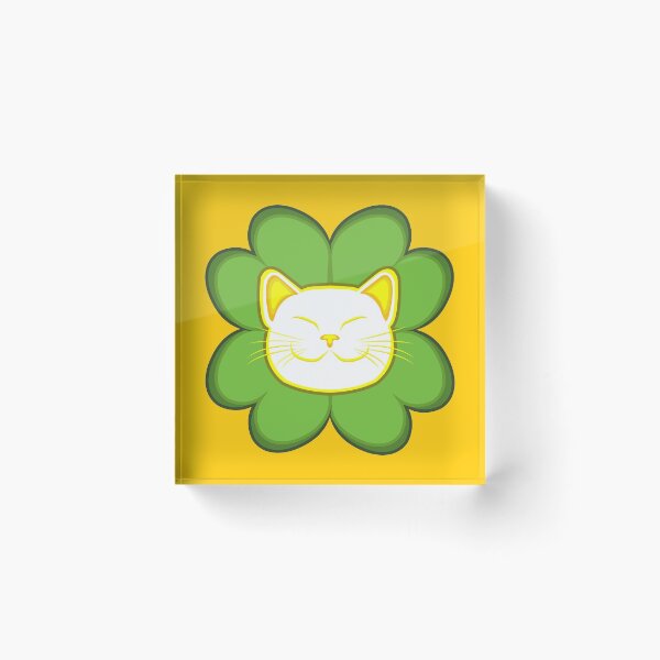 Item preview, Lucky Clover Cat designed and sold by sophiacuarts.