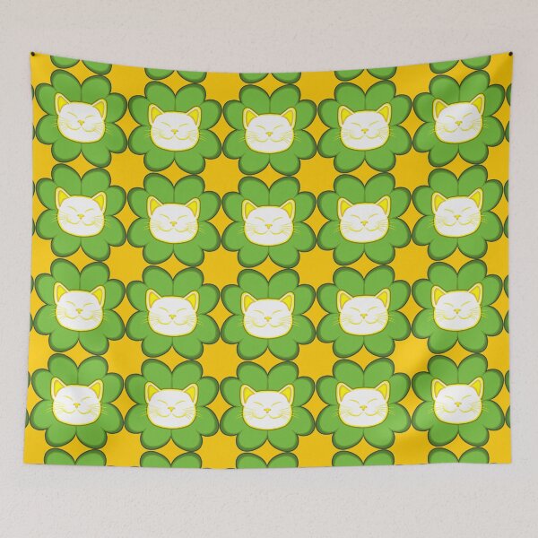 Item preview, Lucky Clover Cat designed and sold by sophiacuarts.