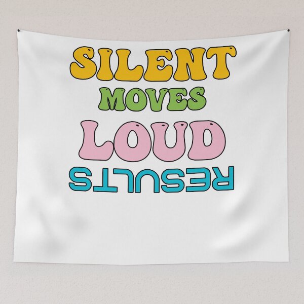 Item preview, Silent Moves Loud Results designed and sold by sasijaya.