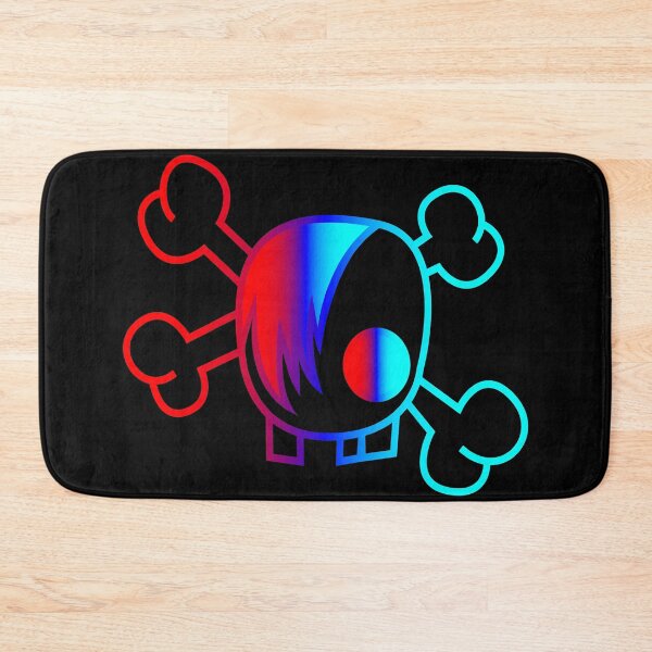 Item preview, BLUE AND RED DRAWING SKULL 173 designed and sold by diego75bcn.
