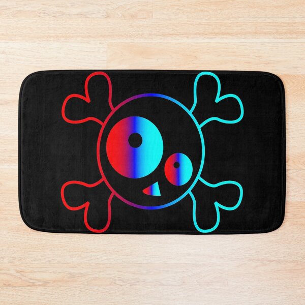 Item preview, BLUE AND RED DRAWING SKULL 174 designed and sold by diego75bcn.