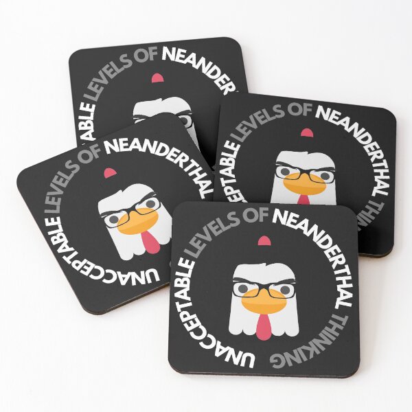 Item preview, Neanderthal Thinking Unacceptable Levels Next Level designed and sold by LeonardoBotha.