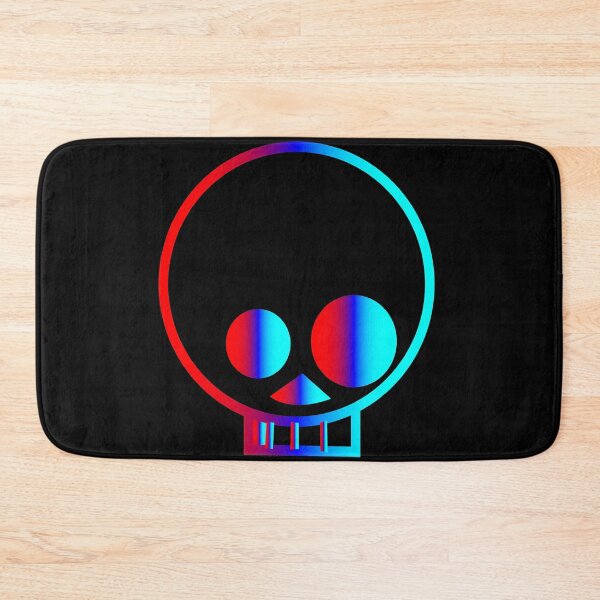 Item preview, BLUE AND RED DRAWING SKULL 175 designed and sold by diego75bcn.