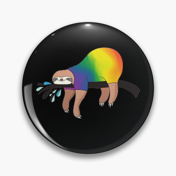 Artikelvorschau, LGBT Sloth  entworfen und verkauft von HungDesigner.