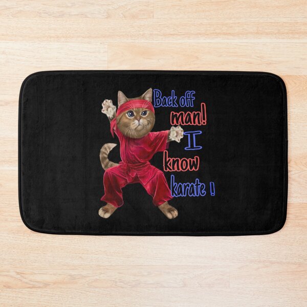 Item preview, Back off man, I know karate designed and sold by Drawartista.