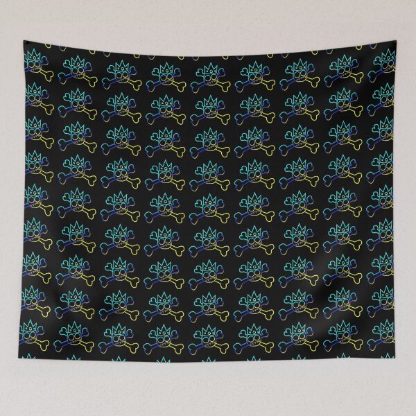 Item preview, BLUE AND YELLOW DRAWING SKULL 181 designed and sold by diego75bcn.