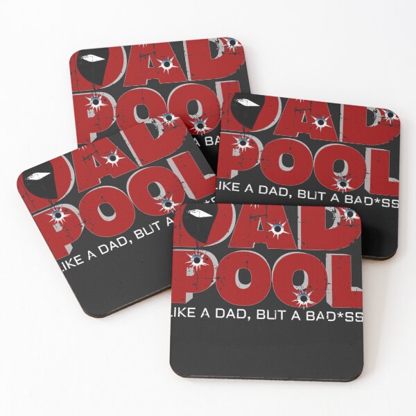 Item preview, Distressed Dad Superhero Pool Parody Dad Birthday designed and sold by wriunimso.