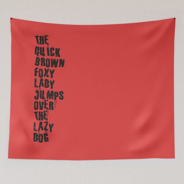Item preview, The quick brown foxy Lady - Parents Suck designed and sold by Art-Frankenberg.