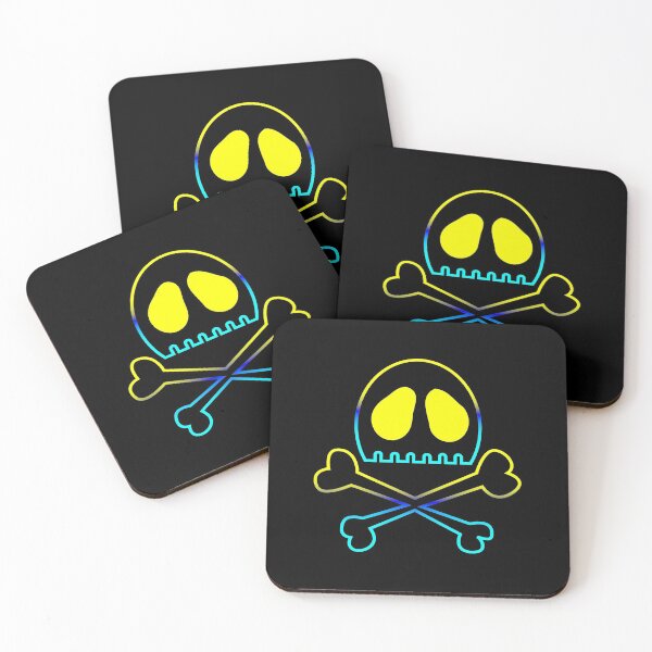 Item preview, BLUE AND YELLOW DRAWING SKULL 182 designed and sold by diego75bcn.