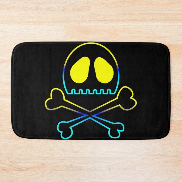 Item preview, BLUE AND YELLOW DRAWING SKULL 182 designed and sold by diego75bcn.