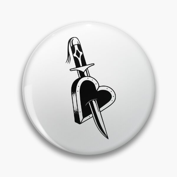 Item preview, Traditional Heart and Dagger designed and sold by MiikxCry.