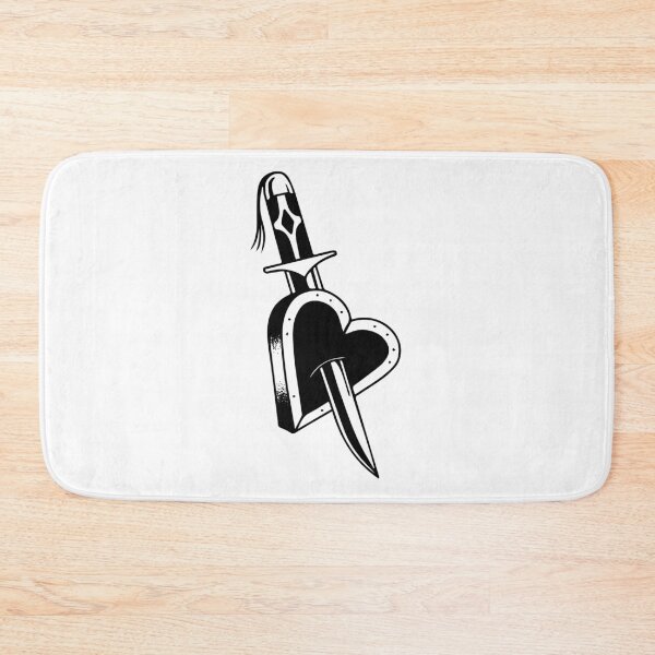 Item preview, Traditional Heart and Dagger designed and sold by MiikxCry.