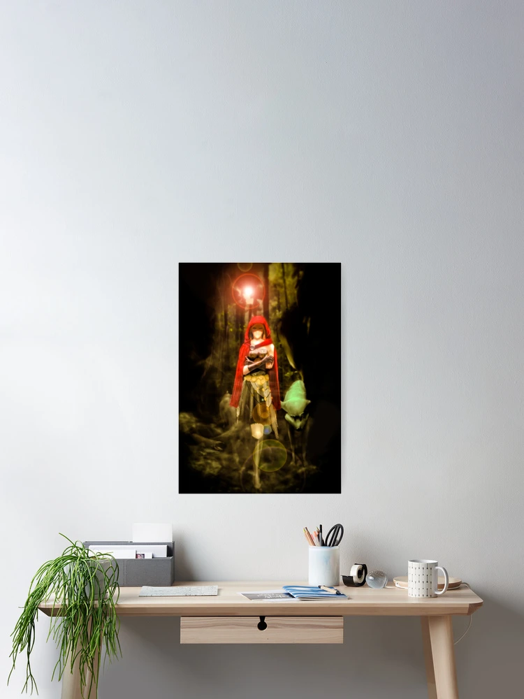 Thumbnail 2 of 3, Poster, Red Riding Hood designed and sold by TimeWastingHero.