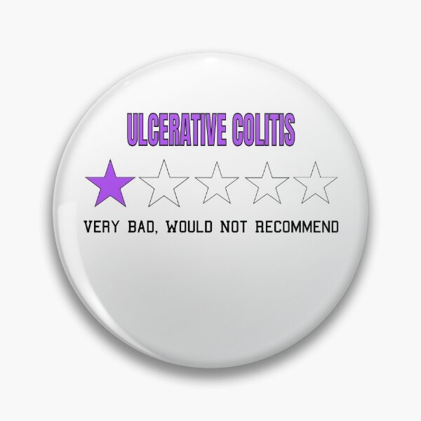 Item preview, Ulcerative Colitis Very Bad Would Not Recommend One Star Rating designed and sold by NadzeyaD.