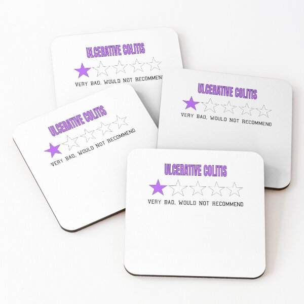 Item preview, Ulcerative Colitis Very Bad Would Not Recommend One Star Rating designed and sold by NadzeyaD.