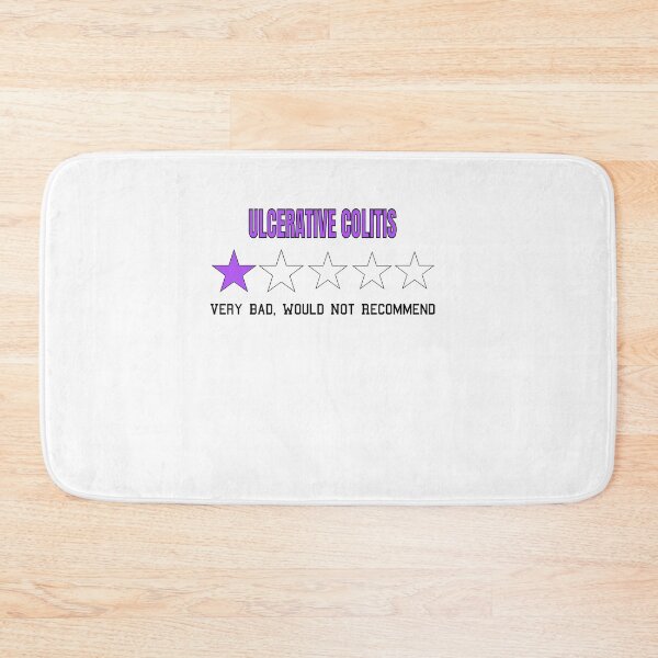 Item preview, Ulcerative Colitis Very Bad Would Not Recommend One Star Rating designed and sold by NadzeyaD.
