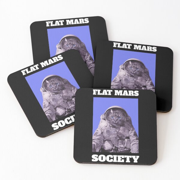 Item preview, Gato Astronauta de la Sociedad de Marte Plano designed and sold by EveBurbul.