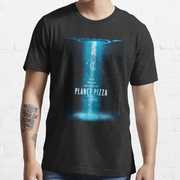 Planet Pizza Essential T-Shirt by HeyBootique