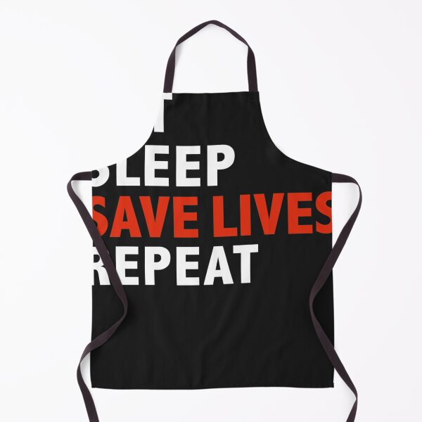 Item preview,  Eat Sleep Save Lives Repeat designed and sold by wriunimso.