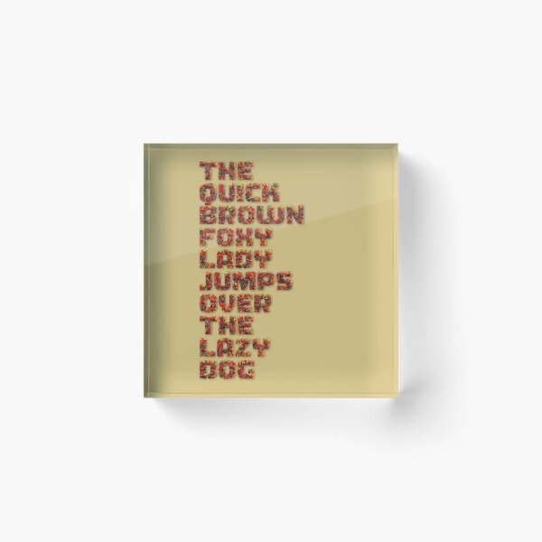 Item preview, The quick brown foxy Lady - Gummy Bears 3d designed and sold by Art-Frankenberg.
