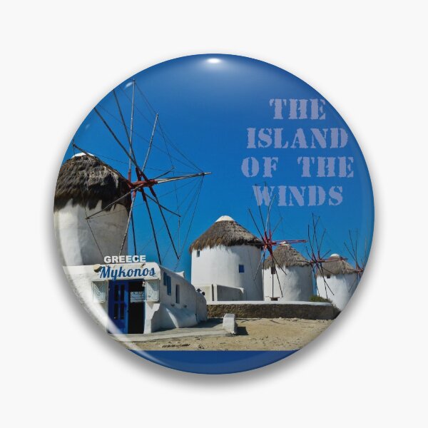 Item preview, Mykonos, Greece - Iconic Windmills & Mykonos' Nickname designed and sold by leemcnut.