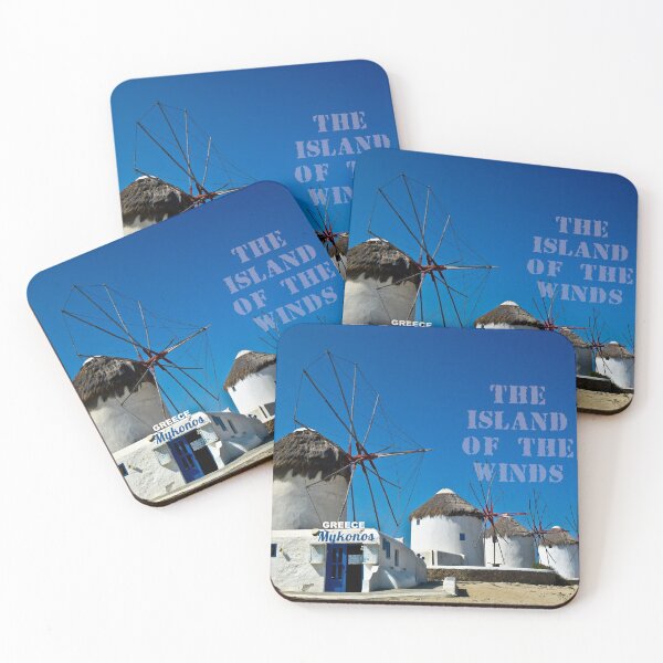 Item preview, Mykonos, Greece - Iconic Windmills & Mykonos' Nickname designed and sold by leemcnut.