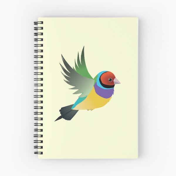 Item preview,  Flying gouldian finch designed and sold by Bwiselizzy.
