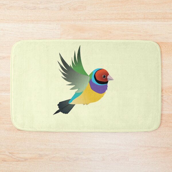 Item preview,  Flying gouldian finch designed and sold by Bwiselizzy.