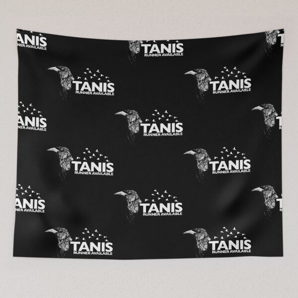 Item preview, Tanis Grackle (white letters) by Gareth A. Hopkins  designed and sold by RicardoLye.