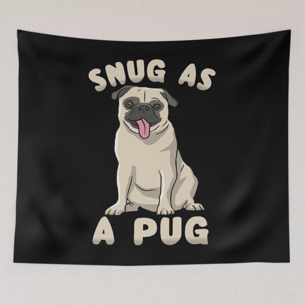 Item preview, Snug as a Pug designed and sold by EverythingKawai.